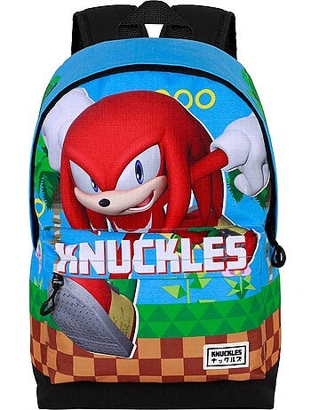 Sonic The Hedgehog Knuckles Run Mochila HS FAN 2.2, Multicolor