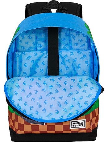Sonic The Hedgehog Knuckles Run Mochila HS FAN 2.2, Multicolor