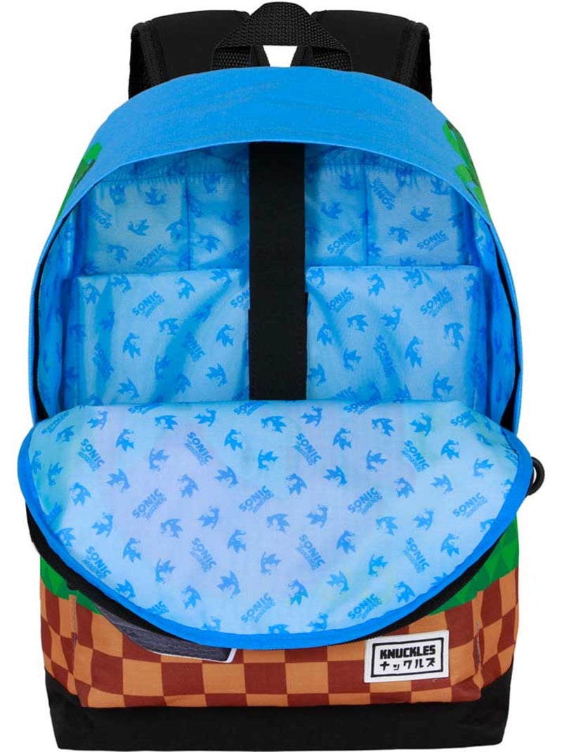 Sonic The Hedgehog Knuckles Run Mochila HS FAN 2.2, Multicolor Multicolor - Kiabi