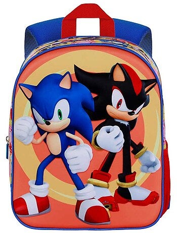 Sonic the hedgehog shadow mochila 3d elite, multicolor