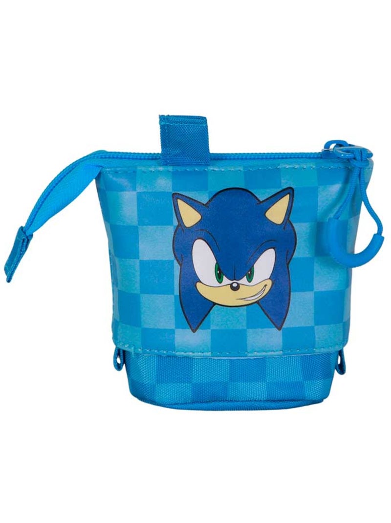 Sonic The Hedgehog Sight Estuche Portatodo Cute + 2 Bolígrafos de Gel Borrables, Azul Azul - Kiabi