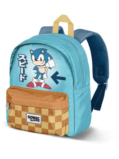Sonic The Hedgehog Yeah Mochila Preescolar Joy, Azul - Kiabi Sonic The Hedgehog Yeah Mochila Preescolar Joy, Azul - Kiabi