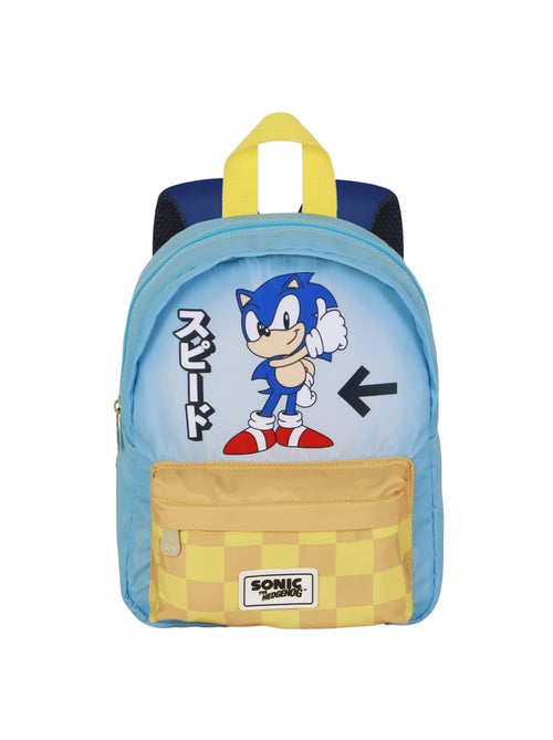 Sonic The Hedgehog Yeah Mochila Preescolar Joy, Azul - Kiabi Sonic The Hedgehog Yeah Mochila Preescolar Joy, Azul - Kiabi