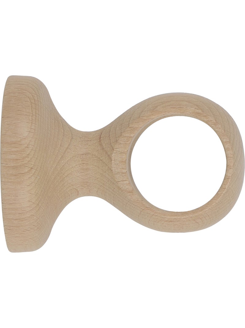 Soporte de barra monobloque corto Madera natural - Kiabi