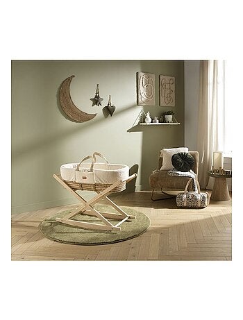 Soporte de moisés de madera de pino natural - basculante o - SAUTHON