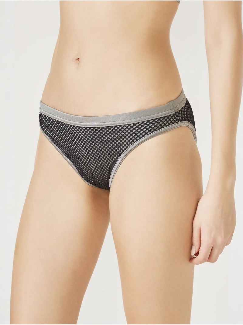 Sparky slip braguita de bikini penti Negro - Kiabi