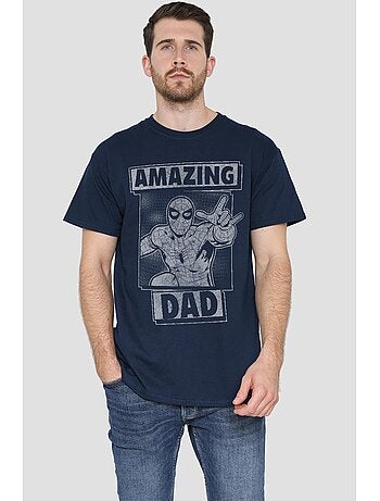 Spider-Man - Camiseta Amazing Dad Solo Día del Padre para Hombre