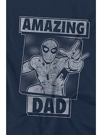 Spider-Man - Camiseta Amazing Dad Solo Día del Padre para Hombre