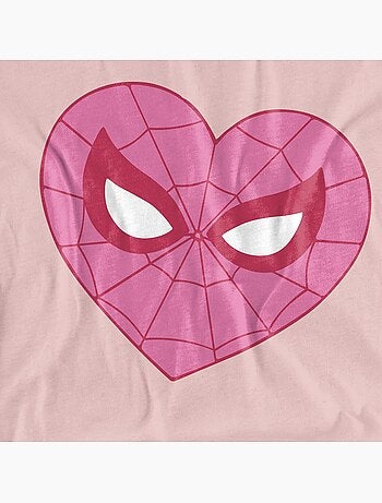 Spider-Man - Camiseta Corazón para Adultos Unisex