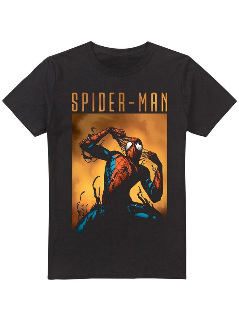 Spider-Man - Camiseta Creeping Venom para Hombre Negro - Kiabi
