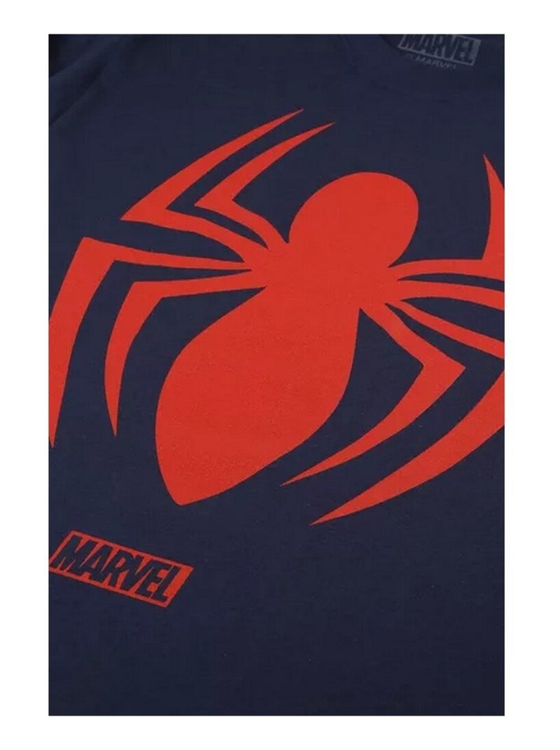 Spider-Man - Camiseta Logotipo para Hombre Azul marino - Kiabi