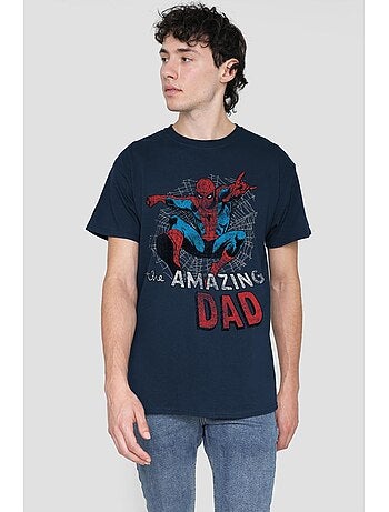 Spider-Man - Camiseta Spider Dad Día del Padre para Hombre