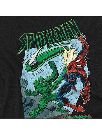 Spider-Man - Camiseta Sting Of The Scorpion Diseño Retro para Adultos Unisex