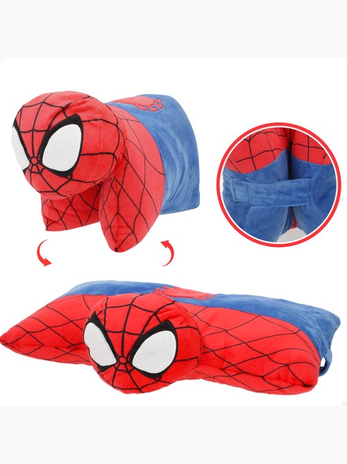 Spider-man cojín peluche 2 en 1 suave y aterciopelado - Kiabi