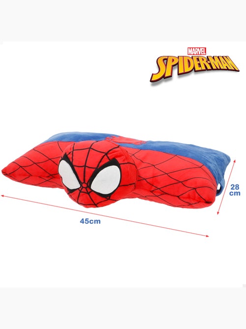 Spider-man cojín peluche 2 en 1 suave y aterciopelado - Kiabi