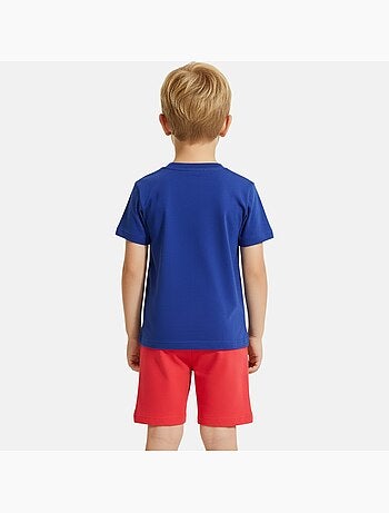 Spiderman - Conjunto niño Spider-Man camiseta de manga corta y pantalón corto