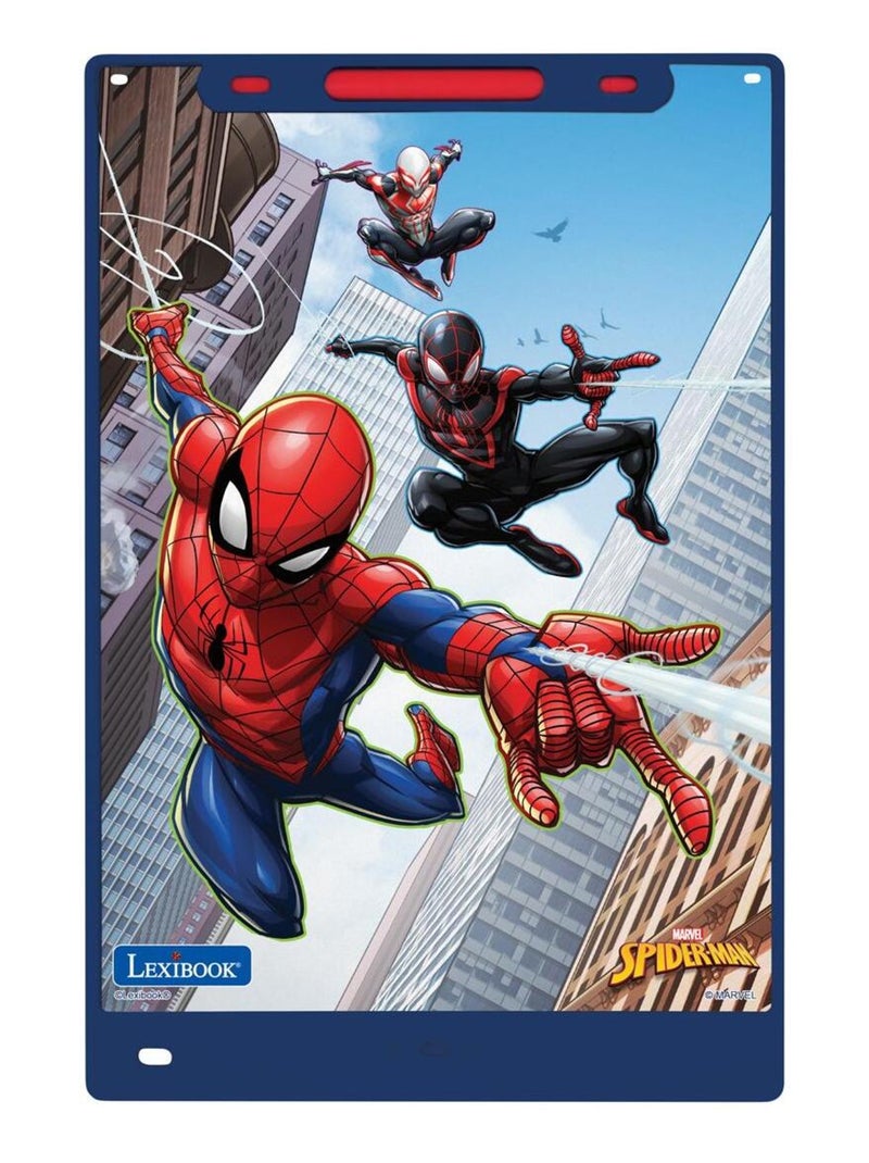 SpiderMan 11'' tableta de tinta electrónica multicolor para aprender a dibuTarro con plantillas N/D - Kiabi