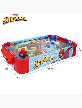 Spiderman air hockey de mesa 53x31x9 cm