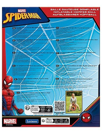 Spiderman Bola Hinchable Electrónica 18' / 45cm