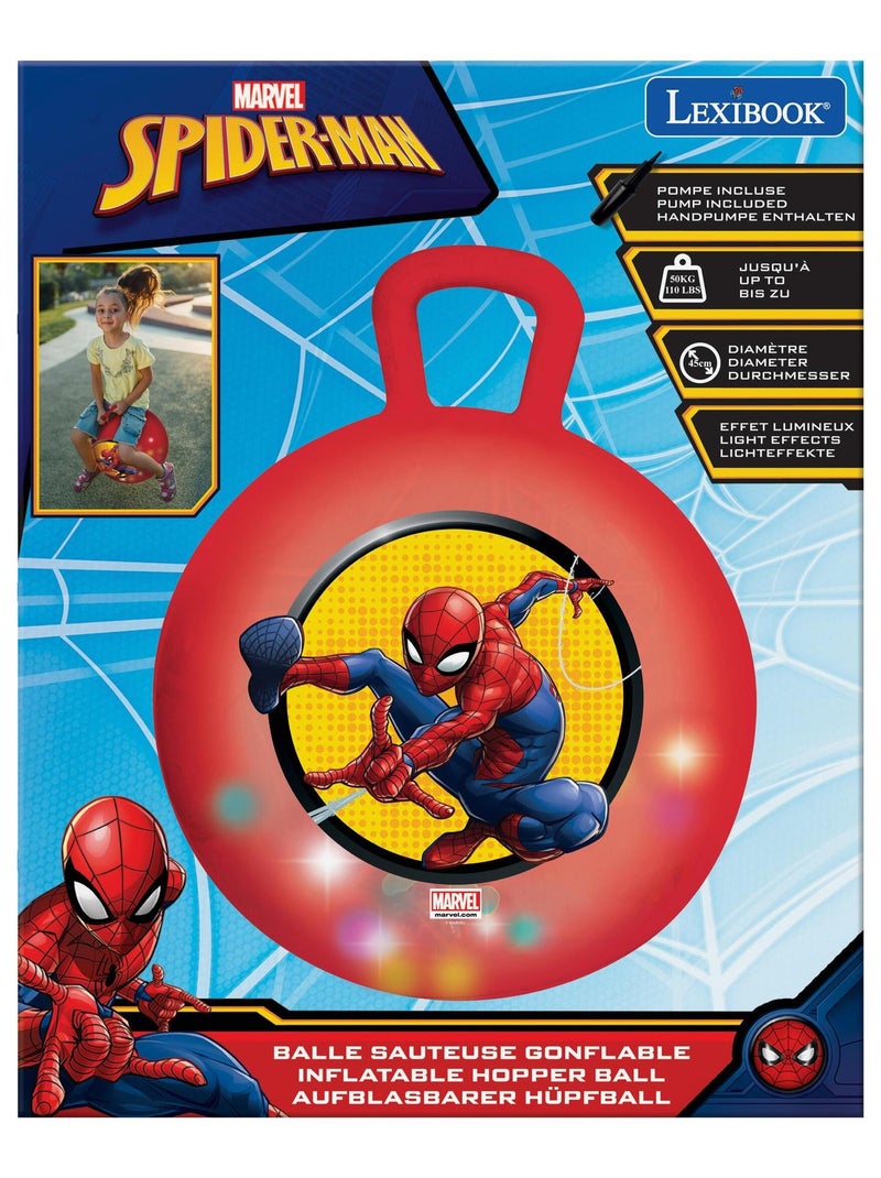 Spiderman Bola Hinchable Electrónica 18' / 45cm Rojo - Kiabi