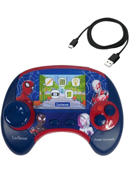 Spiderman consola educativa de mano bilingüe con pantalla lcd es/en - Kiabi Spiderman consola educativa de mano bilingüe con pantalla lcd es/en - Kiabi
