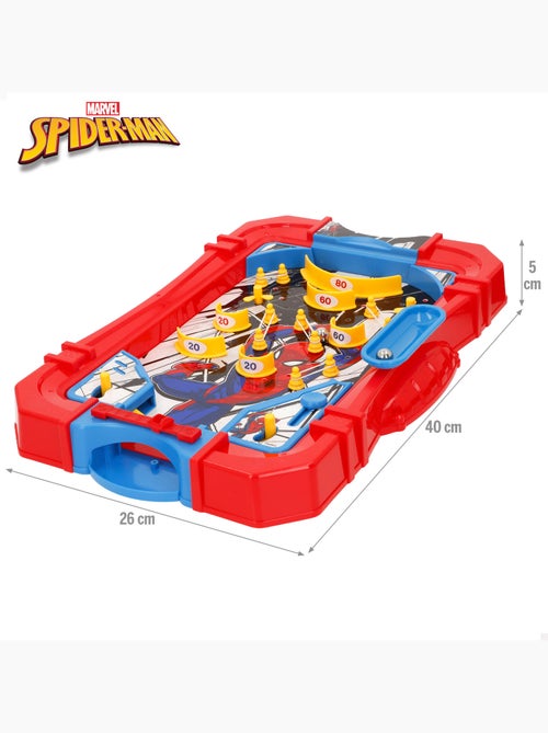 Spiderman pinball de mesa 40x26x5 cm - Kiabi