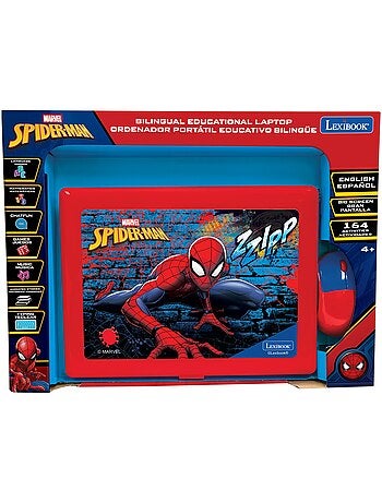 Spiderman puertoátil educativo bilingüe con 164 actividades (EN/ES)