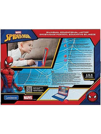 Spiderman puertoátil educativo bilingüe con 164 actividades (EN/ES)