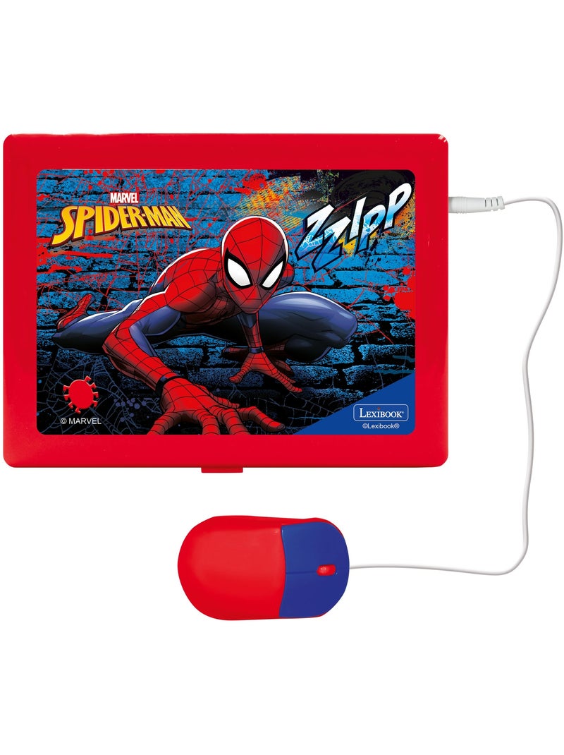 Spiderman puertoátil educativo bilingüe con 164 actividades (EN/ES) Rojo - Kiabi