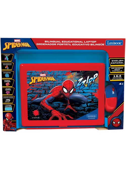 Spiderman puertoátil educativo bilingüe con 164 actividades (en/es) - Kiabi Spiderman puertoátil educativo bilingüe con 164 actividades (en/es) - Kiabi