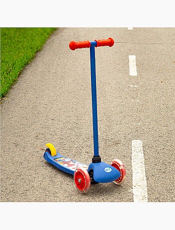 Spidey patinete 3 ruedas 55x23x68 cm máx. 20 kg con luces y freno
