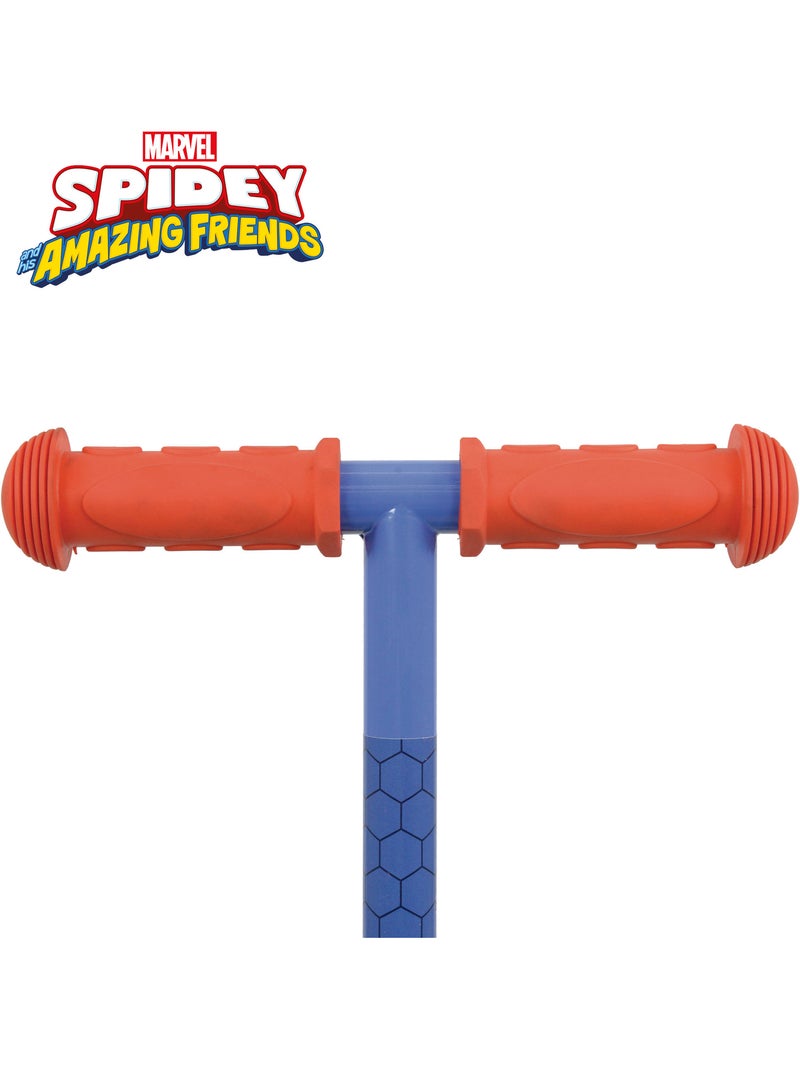 Spidey patinete 3 ruedas 55x23x68 cm máx. 20 kg con luces y freno N/D - Kiabi