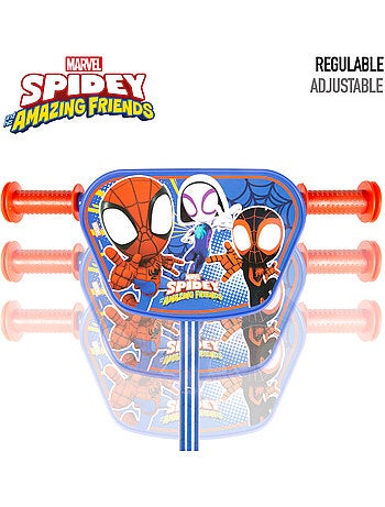 Spidey patinete 3 ruedas 58x36x65-70 cm máx. 20 kg + 2 años
