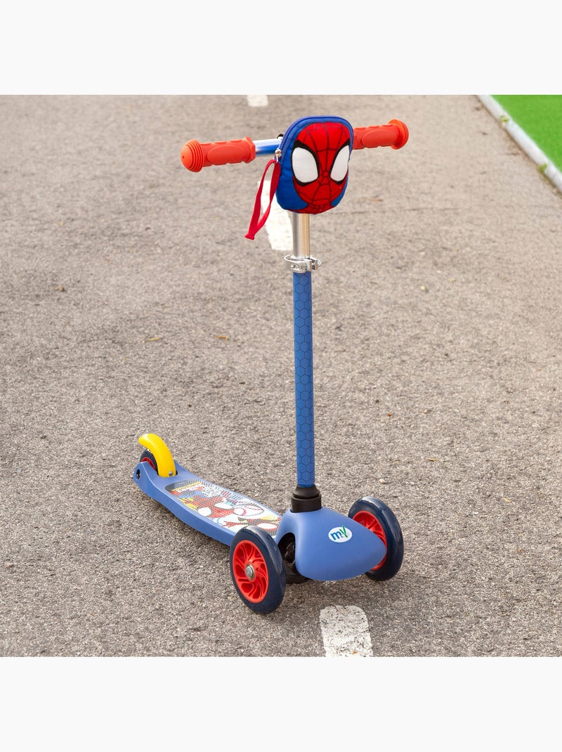 Spidey patinete infantil 3 ruedas con bolsillo N/D - Kiabi