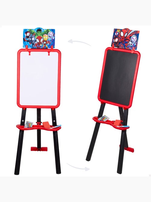 Spidey pizarra 2 en 1 doble cara con caballete + 3 años - Kiabi