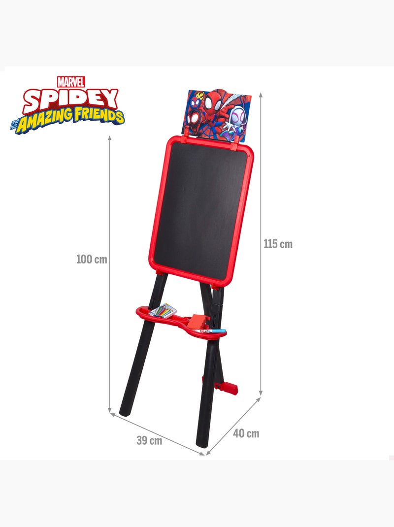 Spidey pizarra 2 en 1 doble cara con caballete + 3 años N/D - Kiabi