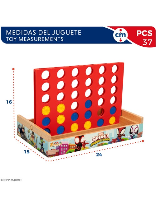 Spidey y su superequipo Juego 4 en raya WOOMAX - Kiabi Spidey y su superequipo Juego 4 en raya WOOMAX - Kiabi
