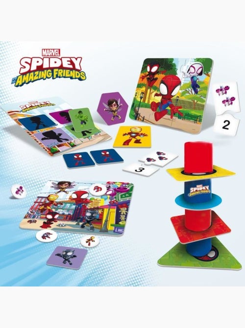 Spidey y su superequipo juegos de mesa 10 en 1 - Kiabi Spidey y su superequipo juegos de mesa 10 en 1 - Kiabi
