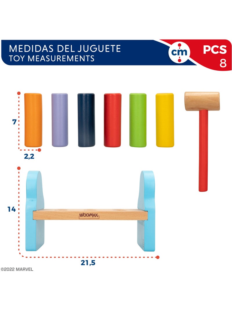 Spidey y su superequipo Juguete martillo bebé WOOMAX N/D - Kiabi