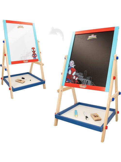 Spidey y su superequipo Pizarra caballete infantil 2 en 1 WOOMAX - Kiabi