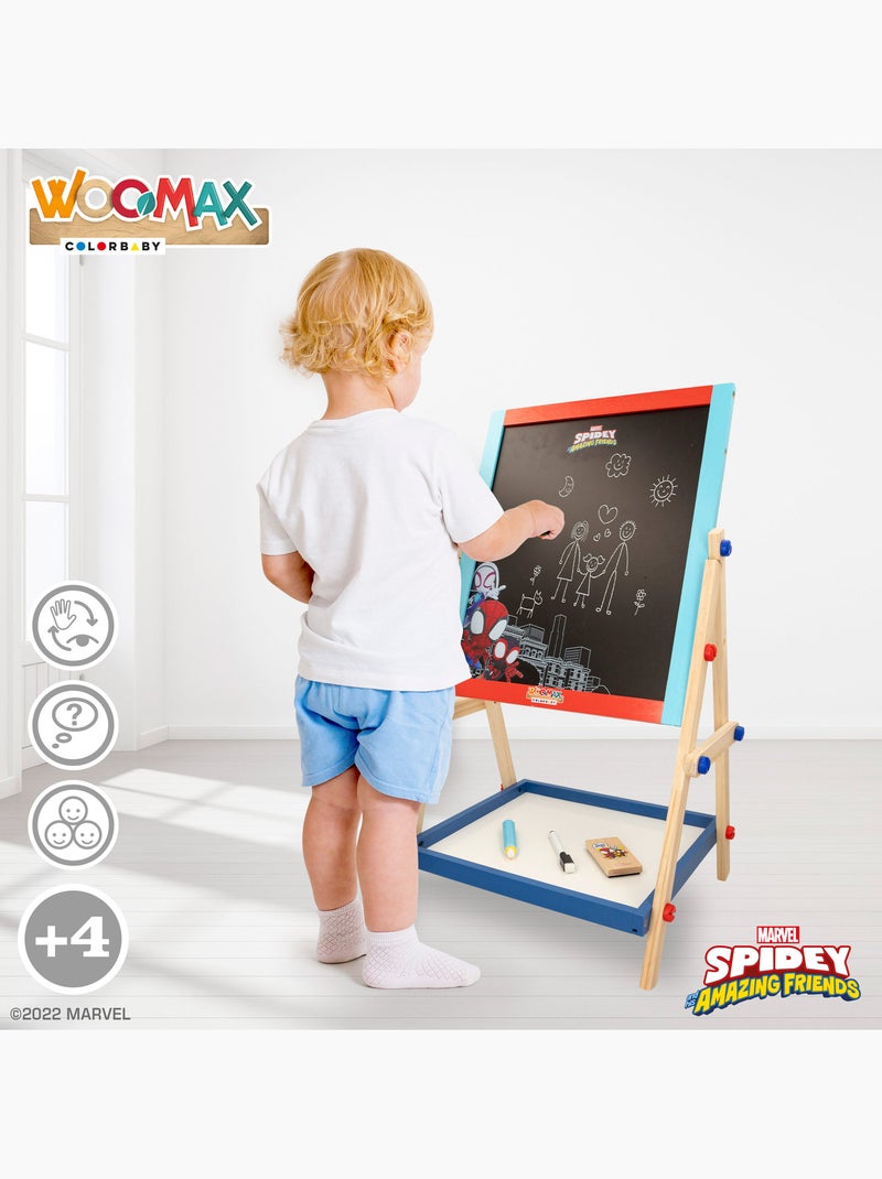Spidey y su superequipo Pizarra caballete infantil 2 en 1 WOOMAX N/D - Kiabi