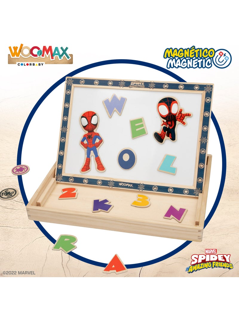 Spidey y su superequipo Pizarra infantil 2 en 1 WOOMAX N/D - Kiabi