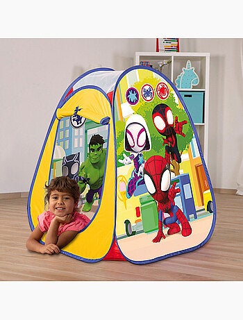 Spidey y su superequipo tienda de campaña infantil pop up 75x75x90 cm