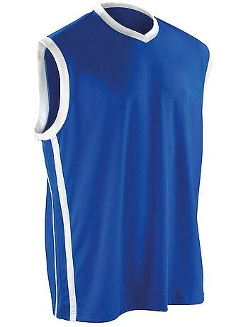 Spiro - Camiseta de Baloncesto de Secado Rápido Sin Mangas para Hombre