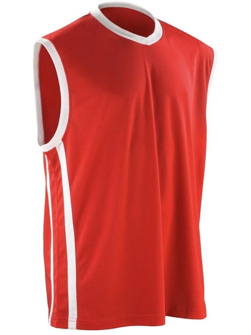 Spiro - Camiseta de Baloncesto de Secado Rápido Sin Mangas para Hombre - Kiabi Spiro - Camiseta de Baloncesto de Secado Rápido Sin Mangas para Hombre - Kiabi