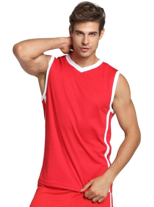 Spiro - Camiseta de Baloncesto de Secado Rápido Sin Mangas para Hombre - Kiabi Spiro - Camiseta de Baloncesto de Secado Rápido Sin Mangas para Hombre - Kiabi