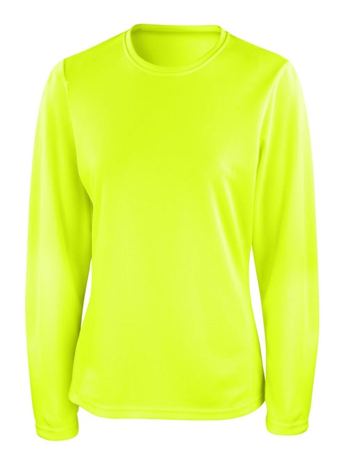 Spiro- Camiseta de deporte de manga larga y secado rápido para chica/mujer - Kiabi Spiro- Camiseta de deporte de manga larga y secado rápido para chica/mujer - Kiabi