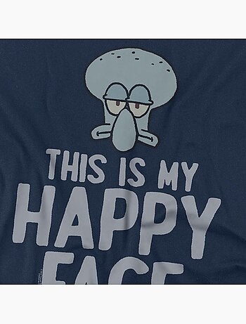 SpongeBob SquarePants - Camiseta Cara Feliz para Hombre