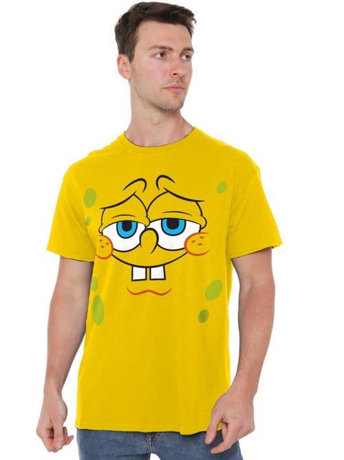 SpongeBob SquarePants - Camiseta Confident Cara para Hombre - Kiabi
