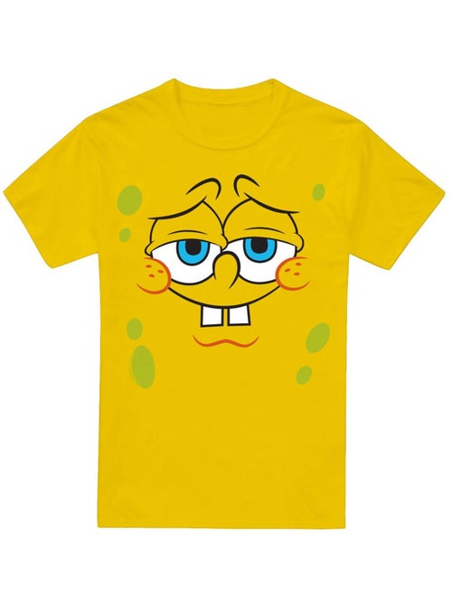 SpongeBob SquarePants - Camiseta Confident Cara para Hombre - Kiabi